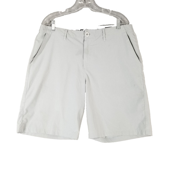 Salt Life SLX-QD Hybrid shorts men's 36x9 Gray Plex stretch Dri-Fit Beach fish - Picture 1 of 16